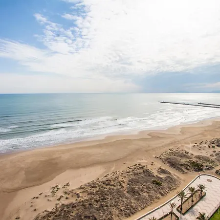 Espacio 18 - Primera Linea De Playa Apartmán Cullera