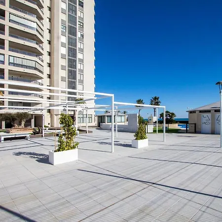 Espacio 18 - Primera Linea De Playa شقة